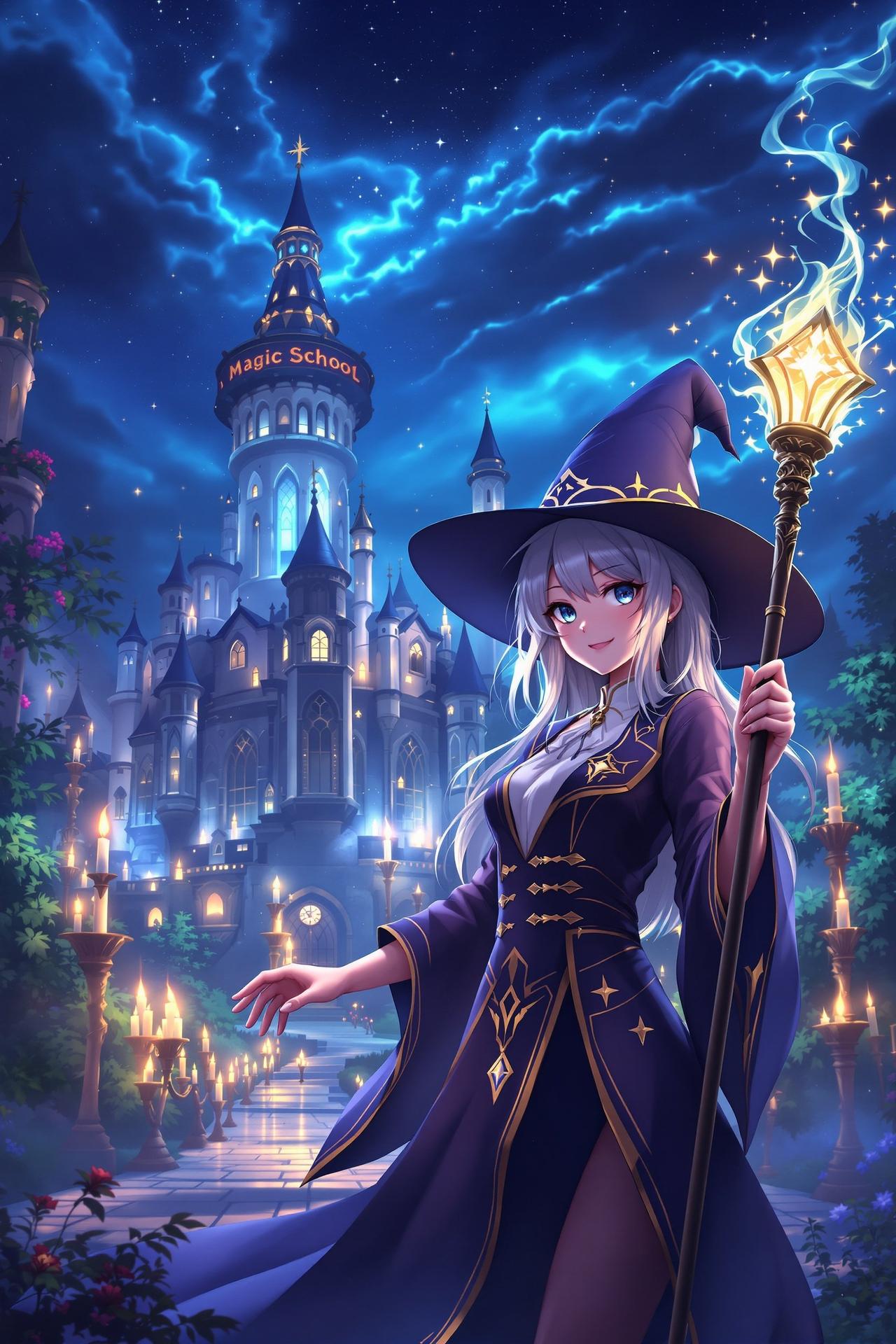魔女学院：星月传说 - 国漫热播榜第8名
